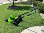 Greenworks 80V 21-Inch Self-Propelled Lawn Mowers. - Image 5