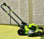 Greenworks 80V 21-Inch Self-Propelled Lawn Mowers. - Image 3