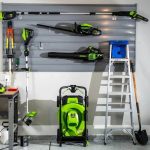 Greenworks 80V 21” Lawn Mower, 13” String Trimmer, and 730 Leaf Blowers. - Image 4