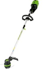 Greenworks 80V 21” Lawn Mower, 13” String Trimmer, and 730 Leaf Blowers. - Image 3