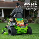 Greenworks Pro Crossover Zero Turn 42-in Lithium Ion Electric Riding Lawn Mower - Image 9