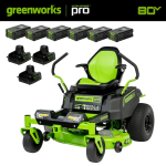 Greenworks Pro Crossover Zero Turn 42-in Lithium Ion Electric Riding Lawn Mower - Image 6