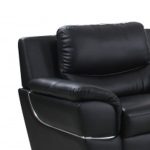Hamilton Leather Seating Set – Black - Image 3