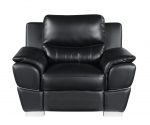 Hamilton Leather Seating Set – Black - Image 5