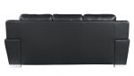 Hamilton Leather Sofa – Black - Image 7