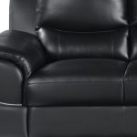 Hamilton Leather Sofa – Black - Image 4