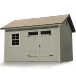 Handy Home Products Beachwood 10 ft. x 12 ft. Outdoor Wood Shed - Prioka