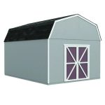 Handy Home Products Hudson 12 ft. x 16 ft. Wood Storage Shed Kit with Floor - Prioka