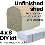 Handy Home Products Hudson 12 ft. x 16 ft. Wood Storage Shed Kit with Floor - Image 8