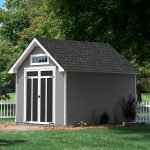 Handy Home Products Tribeca 10 ft. W x 12 ft. D Wood Storage Shed with Floor - Image 6