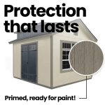 Handy Home Windemere 10×12 Storage Shed - Image 7
