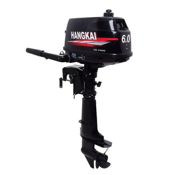 Hangkai Water Cooled 2 Stroke 6HP Outboards Motors Petrol Powered Engine - Prioka