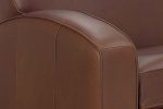 Hayden 81 Inch Contemporary Leather Sofa - Image 3