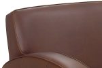 Hayden 81 Inch Contemporary Leather Sofa - Image 4