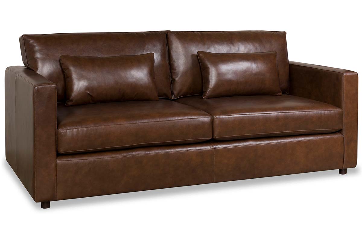 haywood-84-inch-modern-small-leather-sofa-8179601 Haywood 84 Inch Modern Small Leather Sofa - Image 1