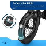 Hiboy EX6 Step-Through Fat Tire Electric Bike for Adults - Image 2