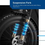 Hiboy EX6 Step-Through Fat Tire Electric Bike for Adults - Image 7