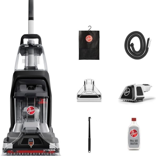 Hoover PowerScrub Deluxe Carpet Cleaner for Carpet & Upholstery with Tools - Prioka