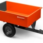 Husqvarna 12 CU FT Steel Swivel Dump