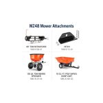 Husqvarna MZ48 48-inch 23 HP Kawasaki Zero-Turn Mower with ClearCut Deck - Image 2