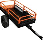 Impact Implements 1500 lb Utility Cargo Trailer with Pivot Dump for ATV, UTV, and Lawn Tractor - Prioka