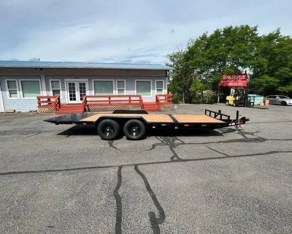 Interstate 7 X 22 Hydraulic Tilt 14K Trailer - Prioka