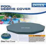 Intex 12 Foot x 30 In. Above Ground Pool & Intex 12 Foot Round Pool Cover - Image 8