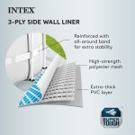 Intex 12 foot x 30 inch Prism Frame Round Above Ground Swimming Pool, (No Pump) - Image 4