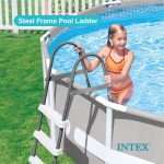 Intex 12 x 2.5 Foot Metal Frame Above Ground Pool with Filter and Accessories - Image 5