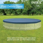Intex 12' x 30" Metal Frame Above Ground Swimming Pool with Filter and Cover - Image 5