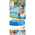 Intex 12'x30" Swimming Pool w/ Pump, Maintenance Kit (2 Pack) & 12' Pool Cover - Image 4