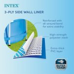 Intex 12'x30" Swimming Pool w/ Pump, Pool Ladder for 42” Wall, & 12’ Cover - Image 2