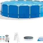Intex 15′ x 48′ Metal Frame Above Ground Pool Sets - Prioka