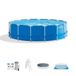 Intex 15ft x 48in Metal Frame Pool Sets - Prioka