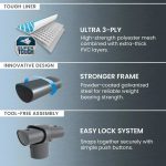 INTEX 18ft x 9ft x 52in Ultra XTR Above Ground Pool and Solar Pool Cover - Image 3