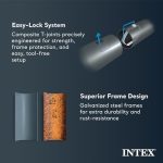 INTEX 26363EH Ultra XTR Deluxe Rectangular Above Ground Swimming Pool Set: 24ft x 12ft x 52in – Includes 2100 GPH Sand Filter Pump – Easy Assembly - Image 6