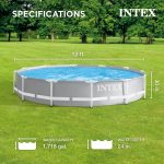Intex 26711EH 12ft x 30in Prism Above Ground Pool Set w/ Cover & Maintenance Kit - Image 3