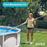 Intex 26711EH 12ft x 30in Prism Above Ground Pool Set w/ Cover & Maintenance Kit - Image 10