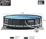 Intex Ultra XTR 14 ft. Round 42 in. Deep Soft Sided Above Ground Swimming Pool - Image 7