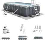 Intex Ultra XTR Rectangular Swimming Pool Set with Pumps - Image 4