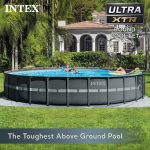 Intex Ultra XTR Round Frame Pool with Pump, Cooler, and Floats (2 Pack) - Image 6