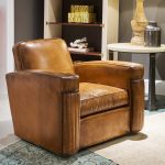 Jacques Leather Swivel Chair - Image 3