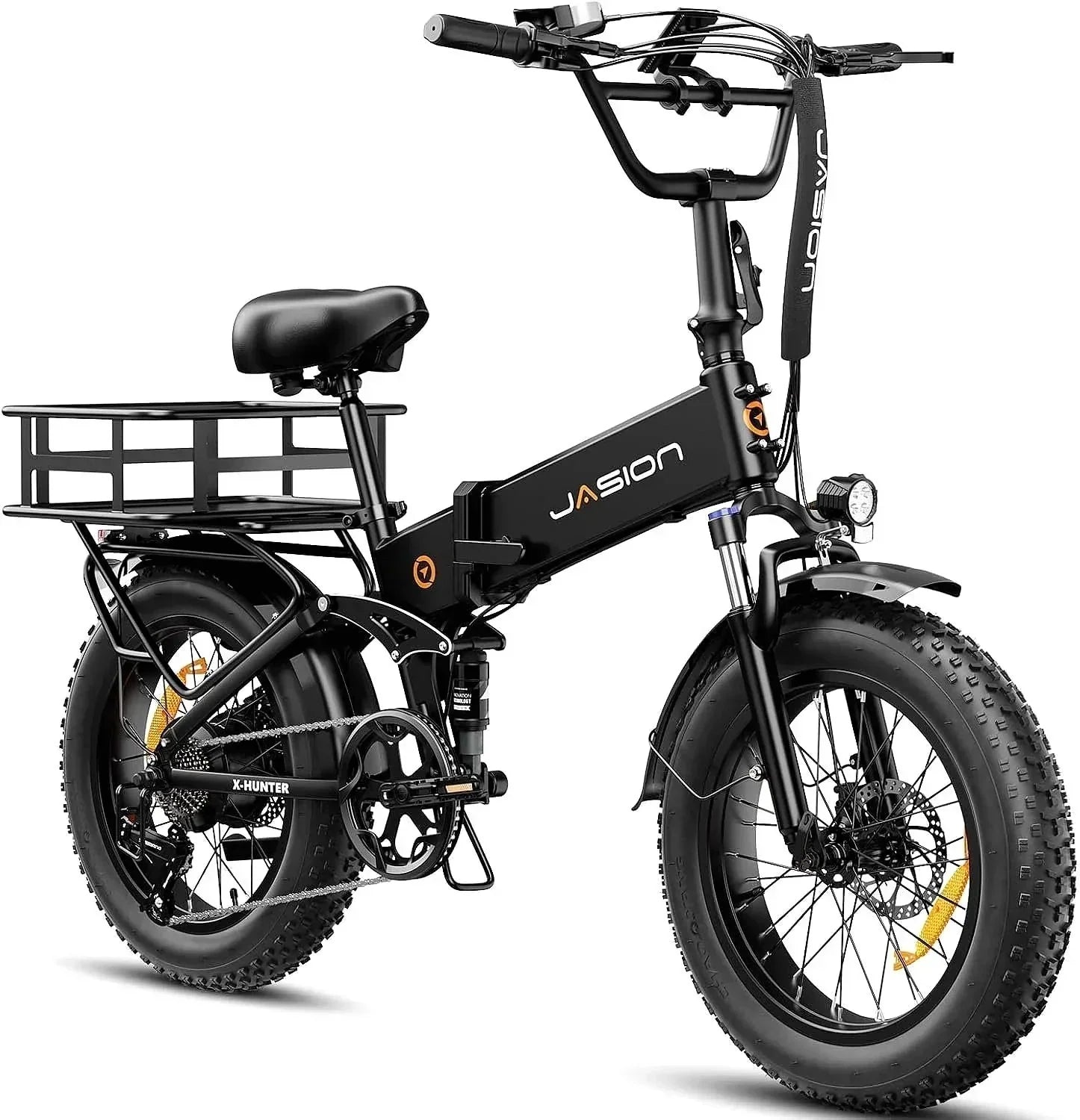 jasion-x-hunter-folding-fat-tire-electric-bike-with-full-suspension-1331136 Jasion X-Hunter Folding Fat Tire Electric Bike with Full Suspension - Prioka