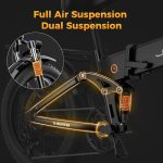 Jasion X-Hunter Folding Fat Tire Electric Bike with Full Suspension - Image 5