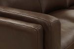 Jude Mid-Century Modern Leather Sofa Collection - Image 8