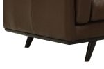 Jude Mid-Century Modern Leather Sofa Collection - Image 9