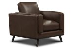 Jude Mid-Century Modern Leather Sofa Collection - Image 10