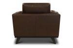 Jude Mid-Century Modern Leather Sofa Collection - Image 11