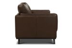 Jude Mid-Century Modern Leather Sofa Collection - Image 5