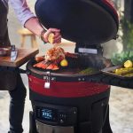 Kamado Joe Konnected Joe 18-Inch Digital Charcoal Grill and Smoker with Cart - Image 8